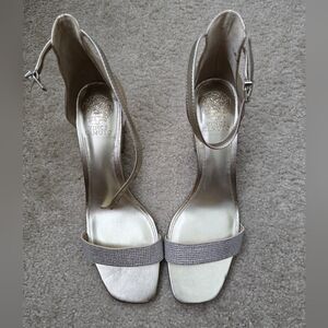 Vince Camuto Gold Evening Sandals